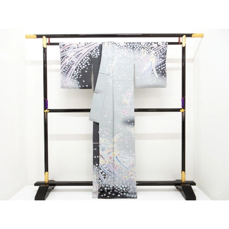 Áo kimono thăm viếng màu bạc - Hàng hiệu Authentic 882936