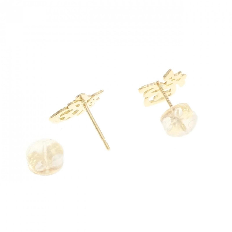 K18YG Bông tai - Hàng hiệu Authentic 870532