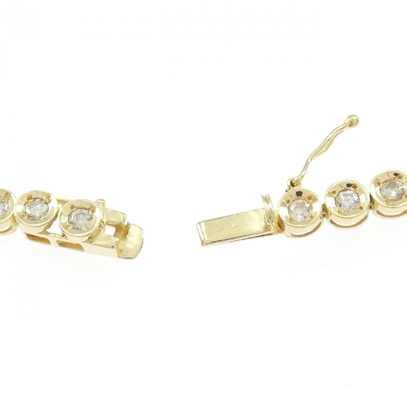 K18YG Vòng tay kim cương 2.05CT - Hàng hiệu Chính hãng 877778