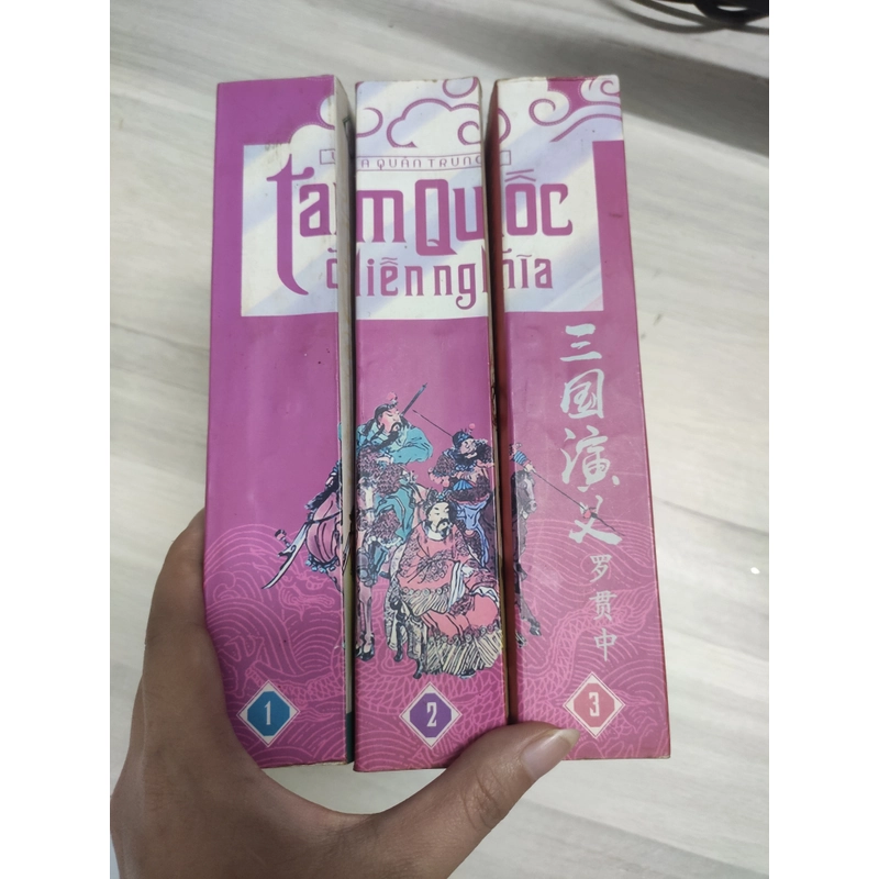 Combo 3 tập Tam Quốc diễn nghĩa  299404