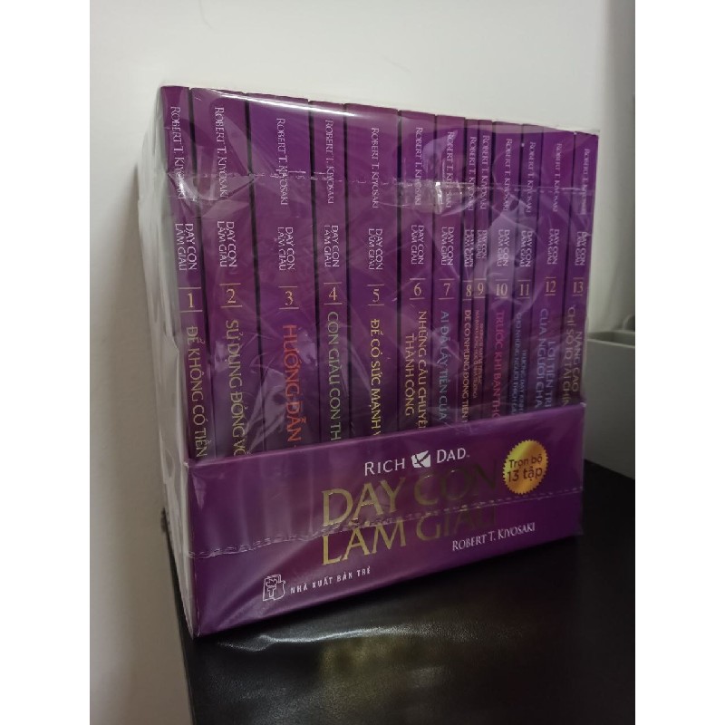 BoxSet Dạy Con Làm Giàu - Trọn Bộ 13 Tập - Robert T. Kiyosaki New 100% HCM.ASB1209 63561