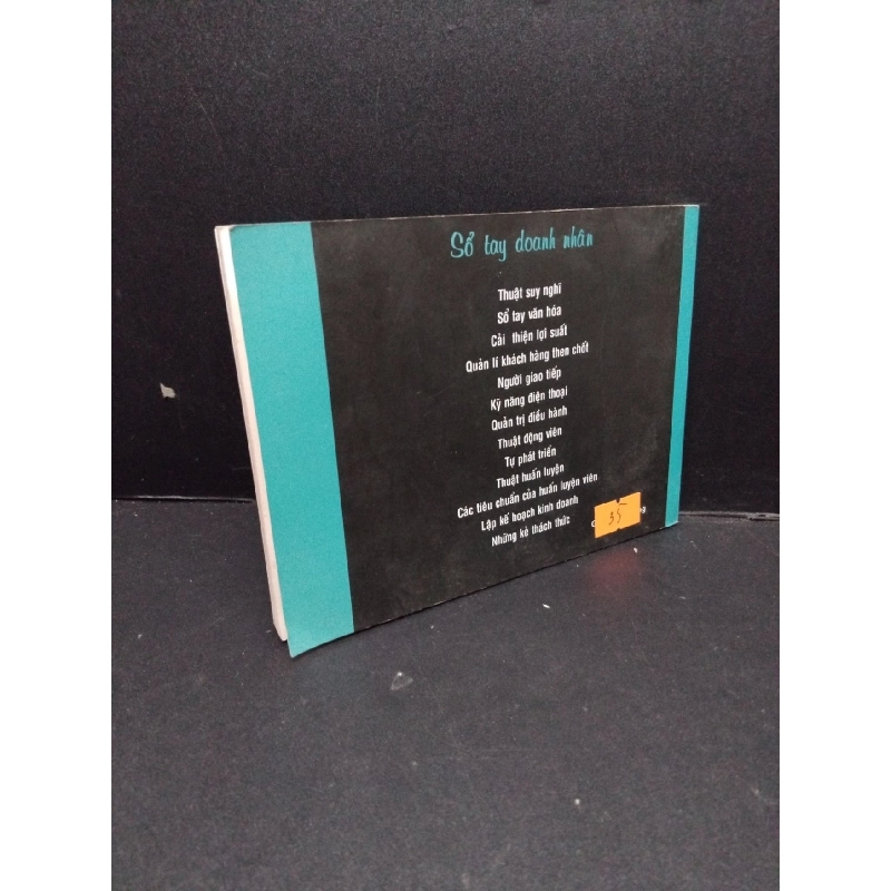 Sổ tay doanh nhân các tiêu chuẩn của huấn luyện viên mới 80% ố có chữ ký trang đầu 2002 HCM2809 QUẢN TRỊ 925213