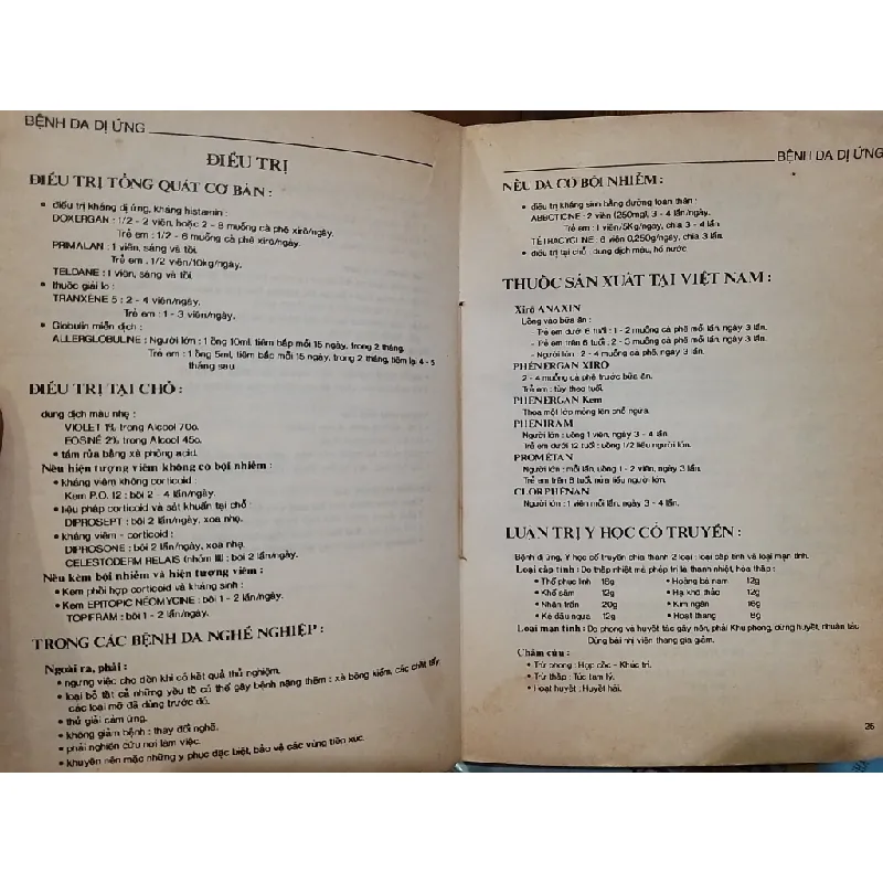 Sổ tay bệnh lý & điều trị Đông và Tây y - Tập II 717120