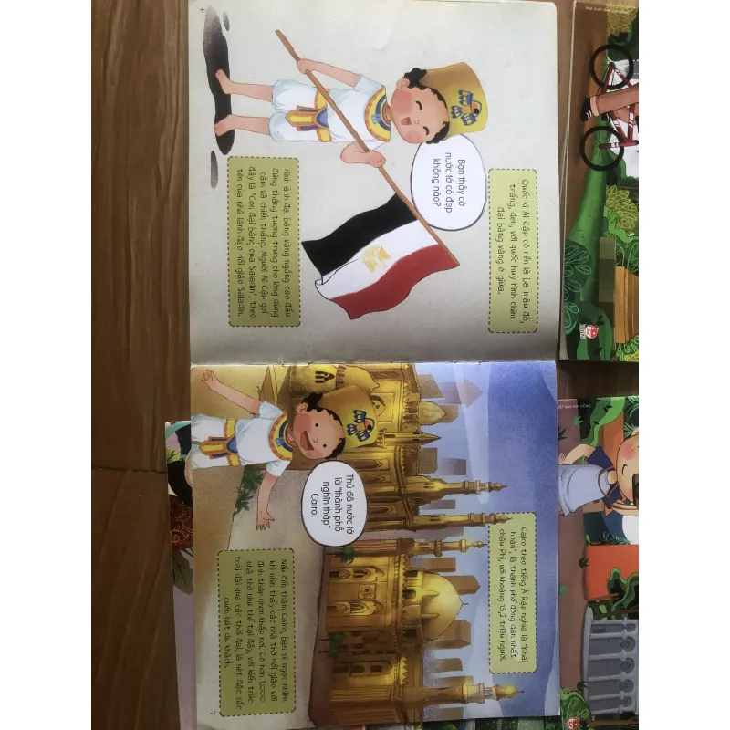 Vòng quanh thế giới - Combo 4c - Ai Cập + Mỹ + Ý + Trung Quốc 1004071