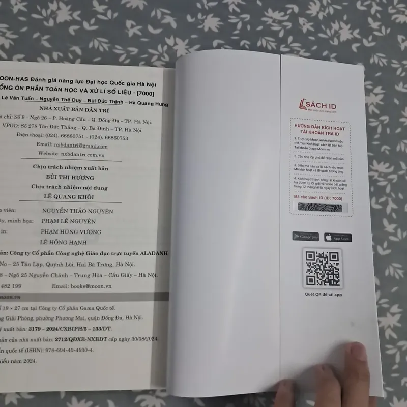 Sách ôn thi đánh giá năng lực - Tổng ôn Toán học và xử lý số liệu 697257