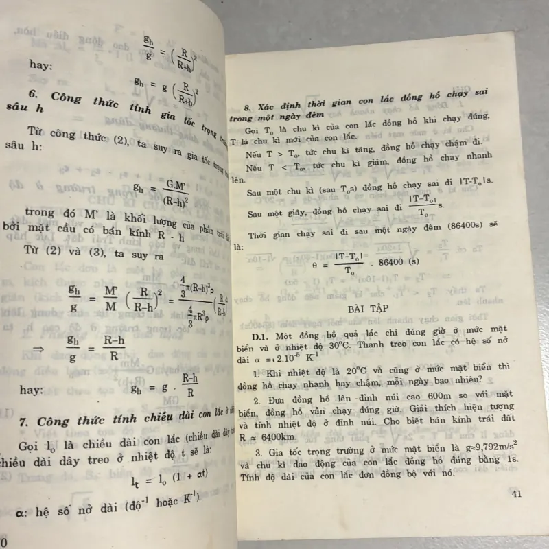 Những bài tập vật lý Cơ bản - Hay và khó  784058