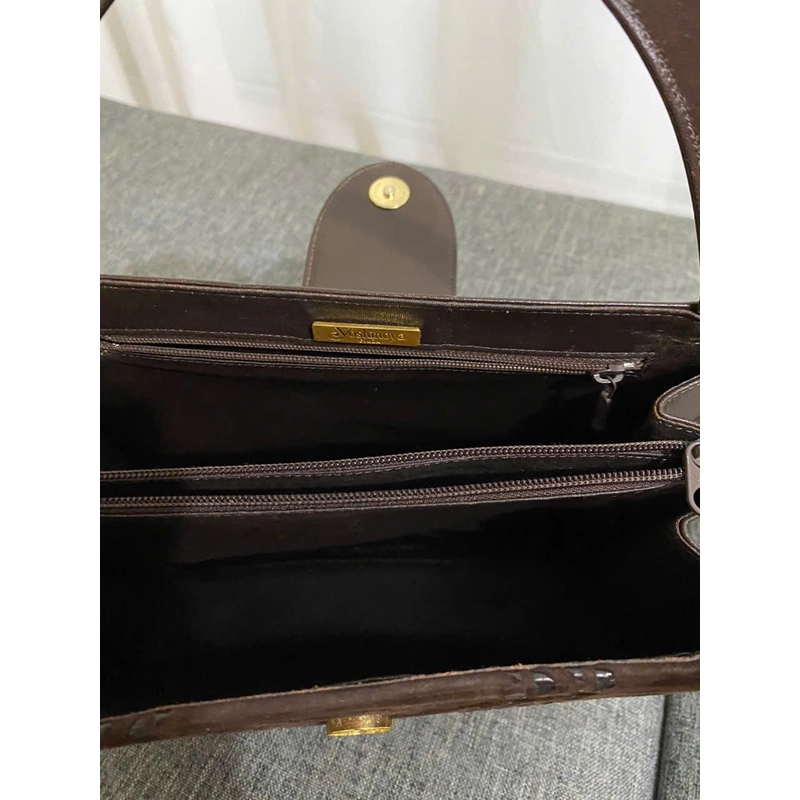 Túi da bò thật đáy 26 miệng 24 ngang 9 real skin bag 99% 464051