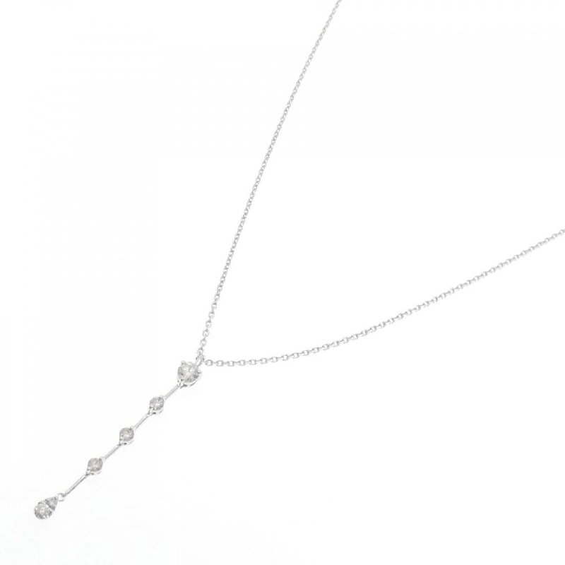 K18WG Dây chuyền kim cương 0.61CT - Hàng hiệu Chính hãng 848060