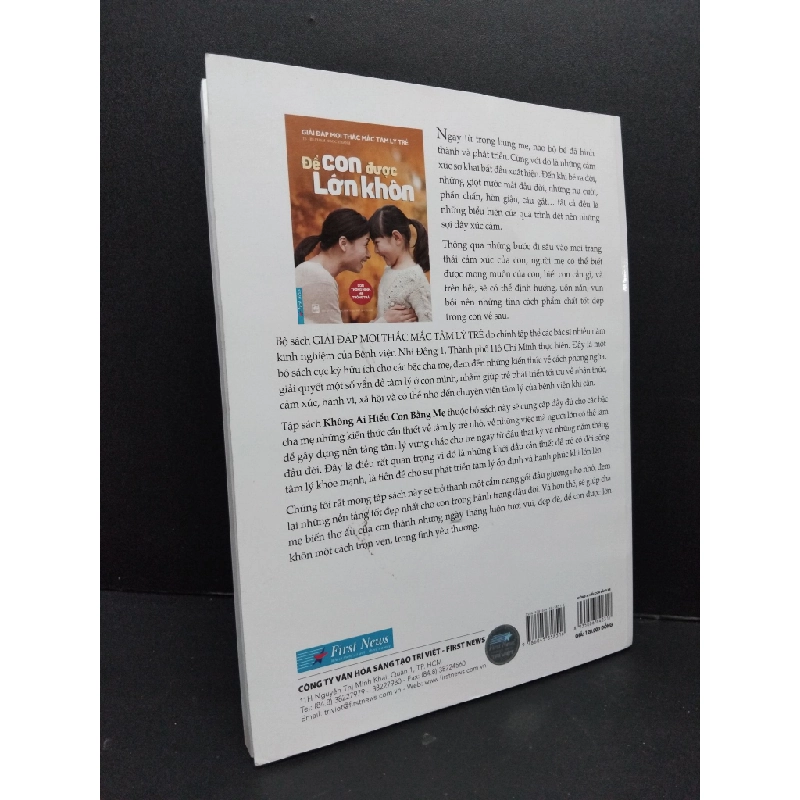 Không ai hiểu con bằng mẹ - Giải đáp mọi thắc mắc tâm lý trẻ BS Phạm Ngọc Thanh mới 80% bẩn cong 2017 HCM.ASB2009 277566