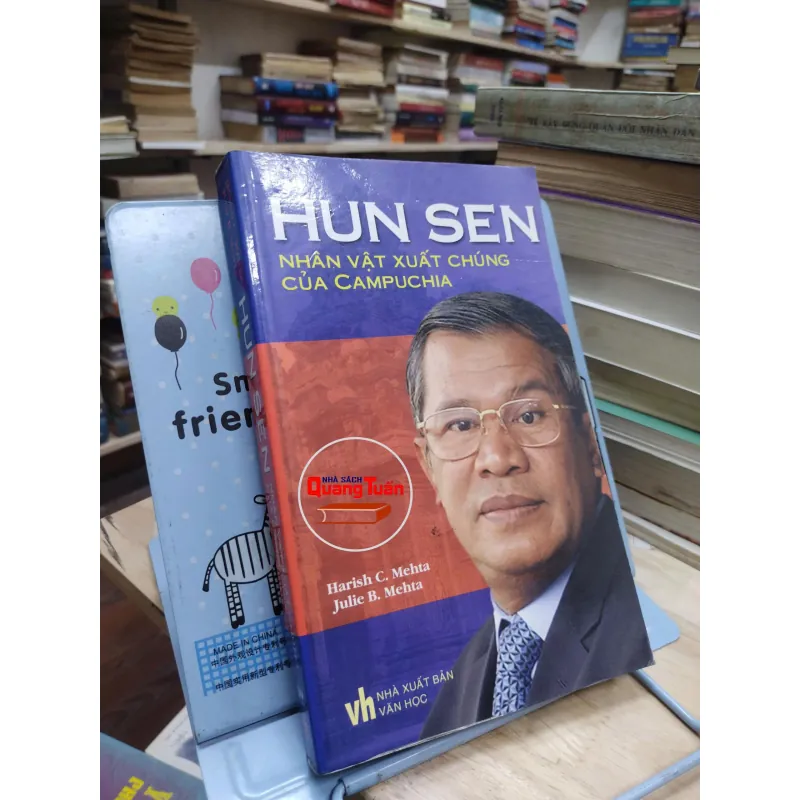 sách: Hun Sen nhân vật xuất chúng của Campuchia - Harish C. Mehta – Julie B.Mehta (A1) 567224