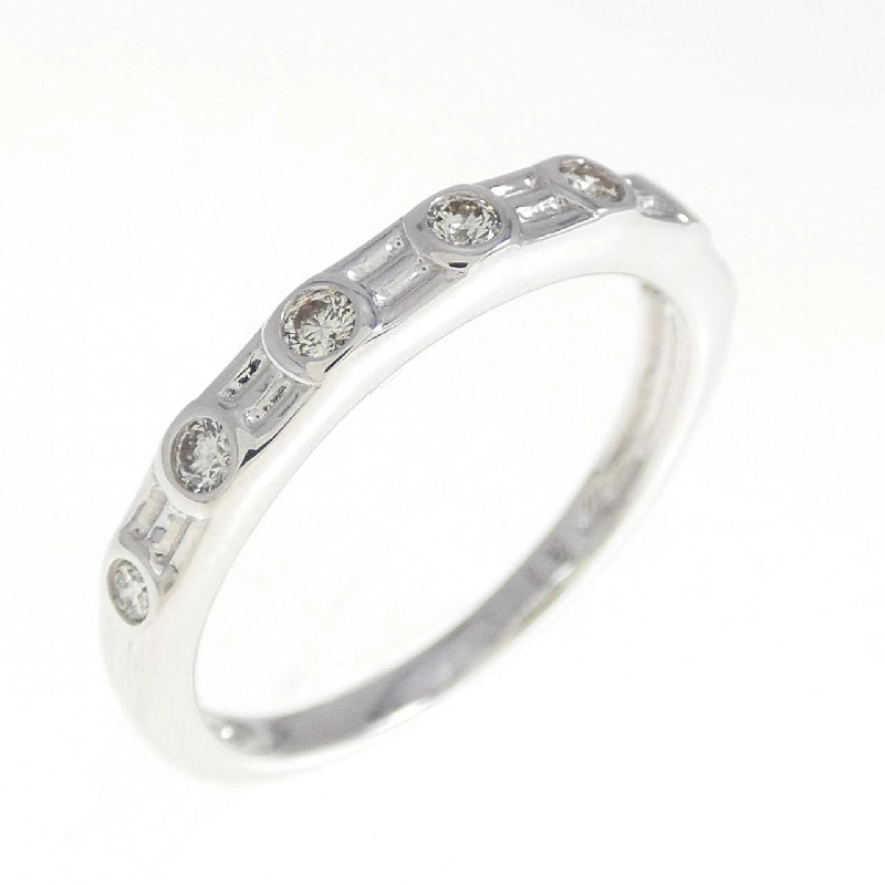 Nhẫn kim cương K18WG 0.16CT 670635