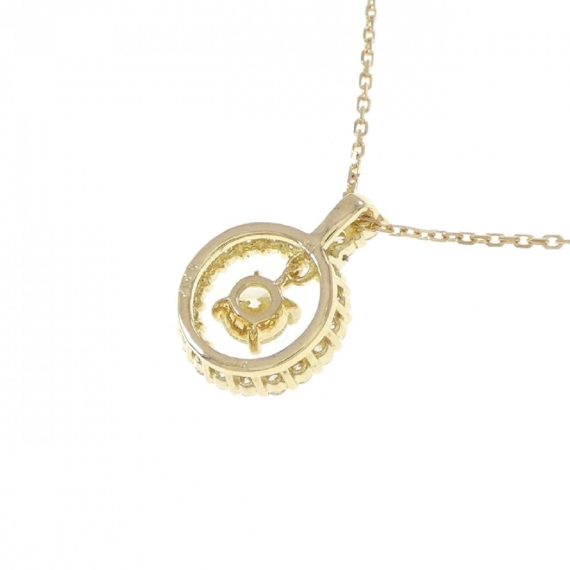 K18YG Dây chuyền kim cương 0.217CT - Hàng hiệu Chính hãng 856569