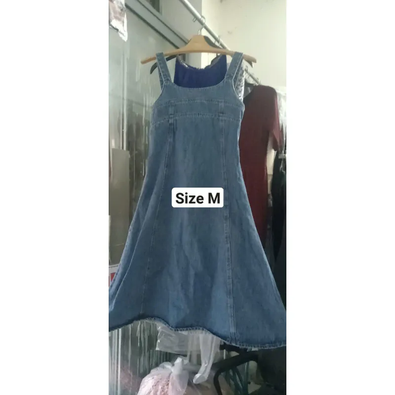 Đầm yếm jean size M 992168