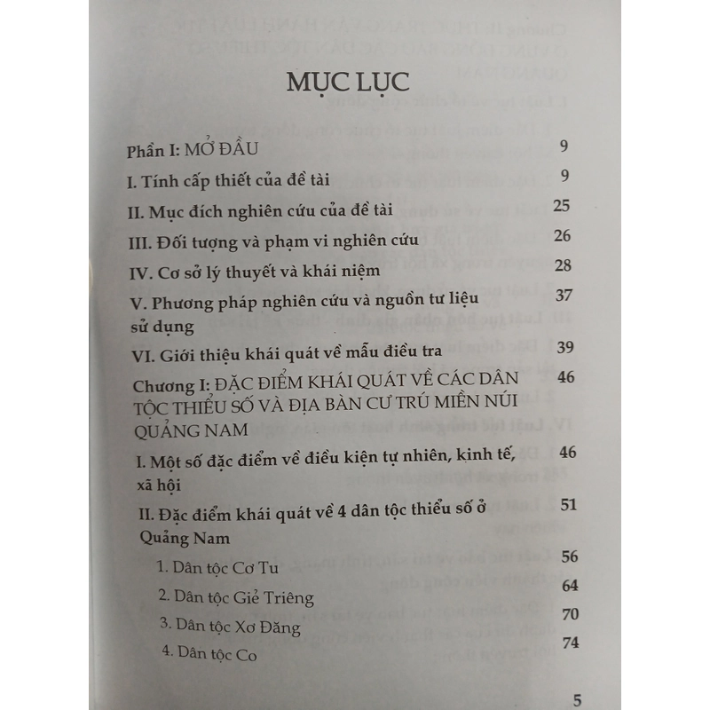NGHIÊN CỨU LUẬT TỤC, PHONG TỤC CÁC DÂN TỘC THIỂU SỐ Ở QUẢNG NAM 549133