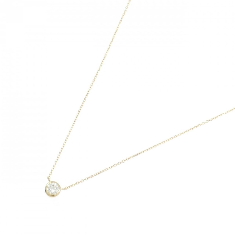 Dây chuyền kim cương K18YG 0.212CT G SI2 Tốt - Hàng hiệu Chính hãng 873316