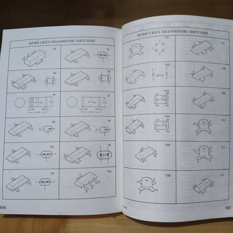 Sơ Đồ Chân Linh Kiện Bán Dẫn - Dương Minh Trí 1031444