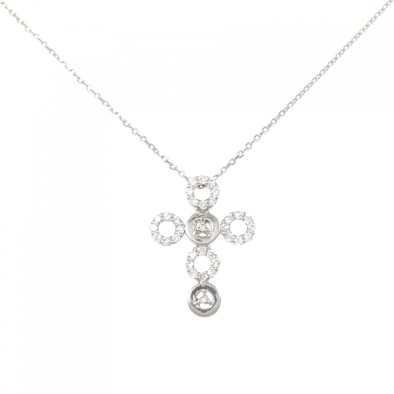 Dây chuyền kim cương 10KWG/K10WG 0.16CT - Hàng hiệu Chính hãng 858779