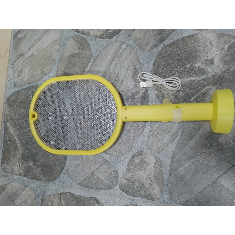 Vợt muỗi có đế có thể dựng đứng và có đèn hút muỗi về đêm 174575