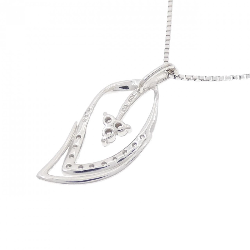 Dây chuyền kim cương K18WG 0.15CT - Hàng hiệu Chính hãng 859866