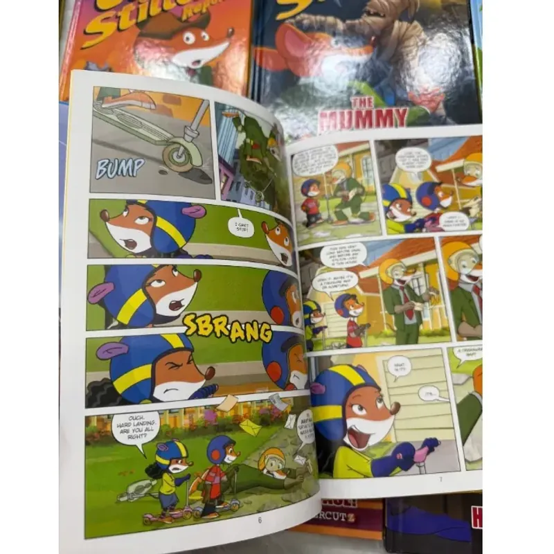 Truyện tranh - Geronimo Stilton Reporter graphic novels 9 books hardcover 1024195