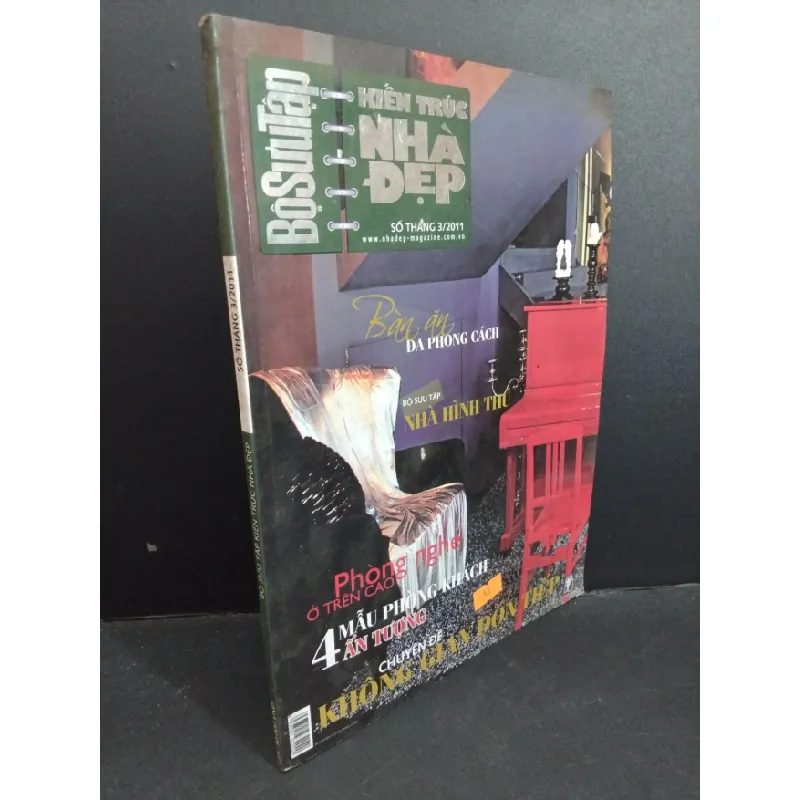 [Sách Cũ SCGR] Kiến trúc nhà đẹp - bàn ăn đa phong cách mới 70% ố nhẹ bẩn bìa HCM2811 TẠP CHÍ, THIẾT KẾ, THỜI TRANG 681517
