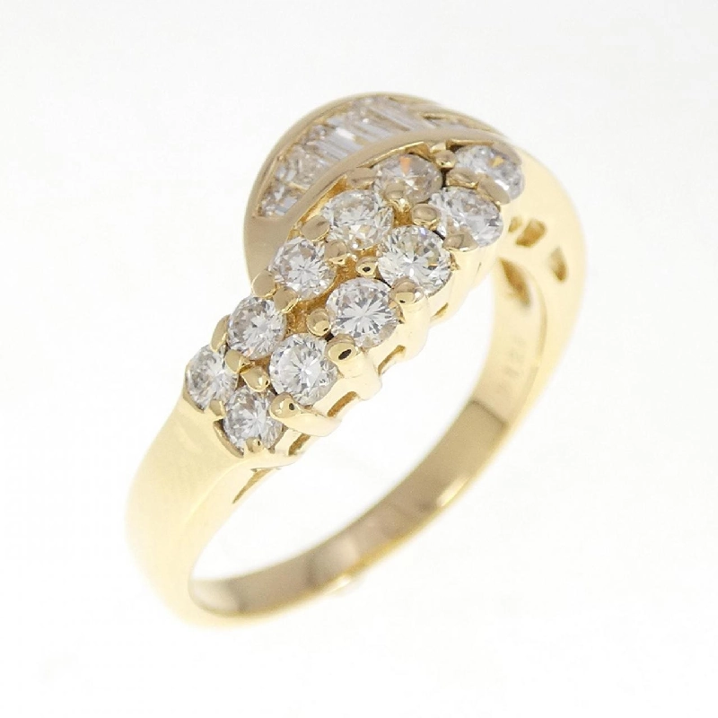 Nhẫn kim cương K18YG 1.20CT - Hàng hiệu chính hãng 857063