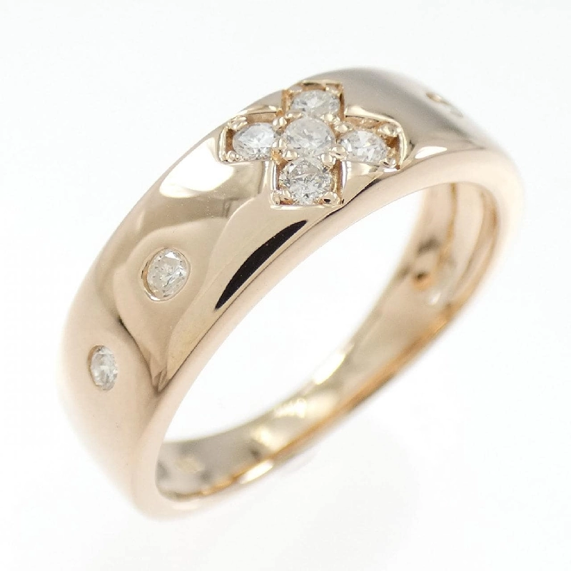 Nhẫn kim cương K18PG chéo 0.20CT 668213