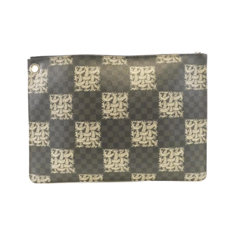 Túi xách Louis Vuitton Damier Graphite (Rope) Pochette Jour GM N61232 - Hàng hiệu Chính hãng 771595