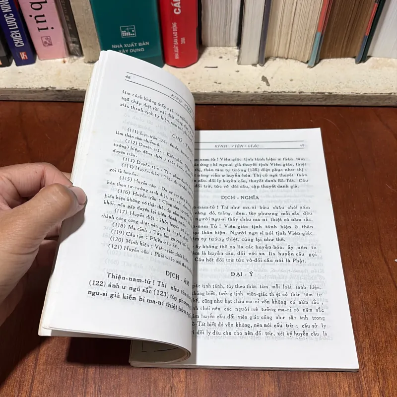 [Sách Photo] - II Sách Phật Giáo: Kinh Viên Giác - Thích Trí Hữu (Dịch Giả) - PL. 2518 778077