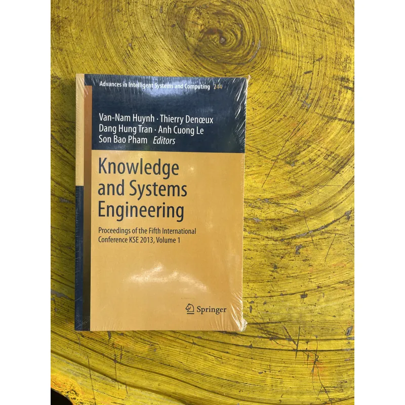 KNOWLEDGE AND SYSTEMS ENGINEERING VOLUME 1,2 718026