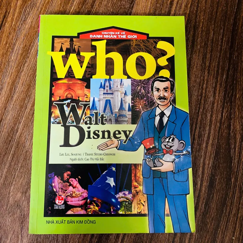 Who? Chuyện Kể Về Danh Nhân Thế Giới - Walt Disney#HATRA 928276