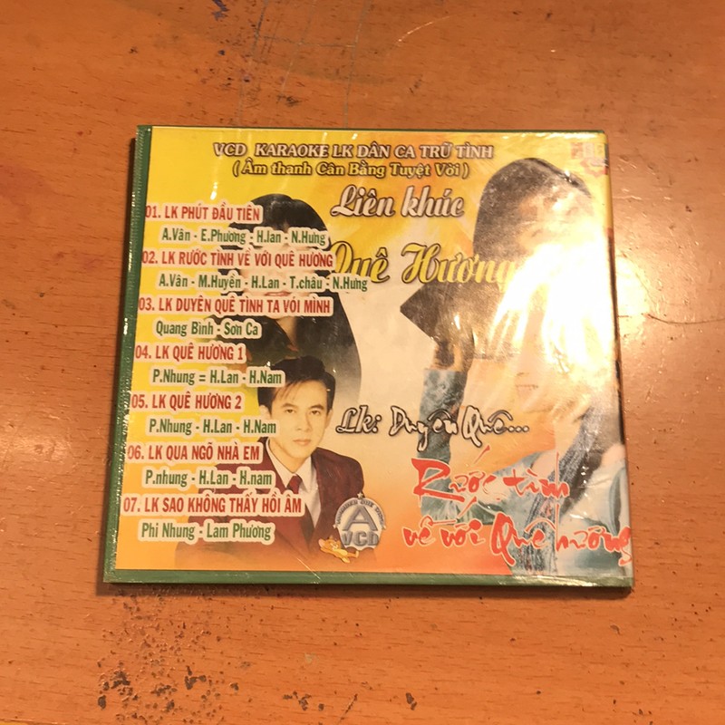 Đĩa DVD  Karaoke Liên khúc quê hương  69441