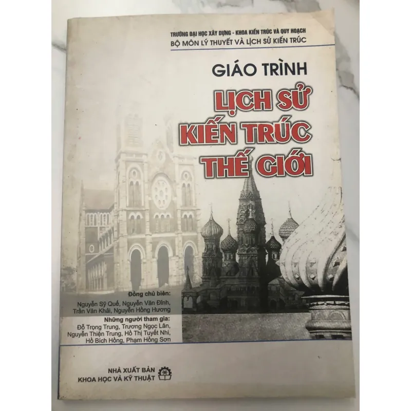 GIÁO TRÌNH LỊCH SỬ KIẾN TRÚC THẾ GIỚI 600282