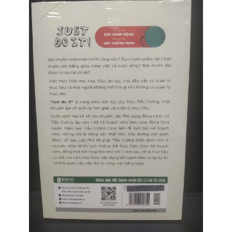 Just Do It! Đừng Nói Hãy Hành Động Đừng Hứa Hãy Chứng Minh mới 100% HCM1906 Trâu Tiểu Cường SÁCH KỸ NĂNG 165211