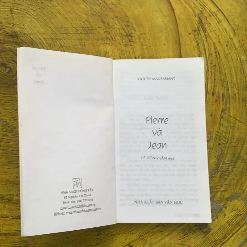 PIERRE & JEAN - GUY ĐỀ MAUPASSANT  753394