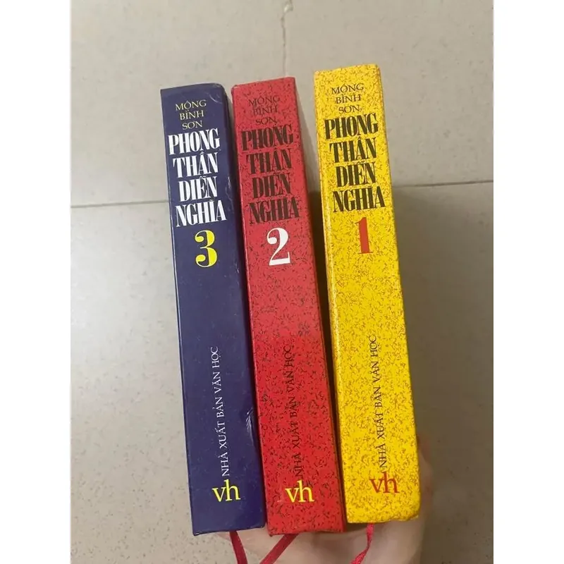 Phong Thần Diễn Nghĩa – Bộ 3 Tập Hiếm (2003, NXB Văn Học)  645057