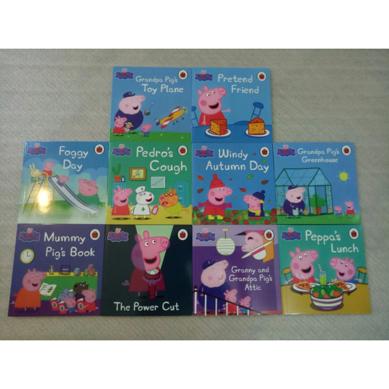 Truyện tranh Peppa pig tiếng Anh (combo 10 cuốn) 391522