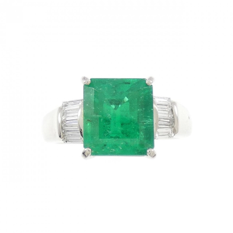 Nhẫn Emerald PT900 2.35CT xuất xứ Colombia 667945