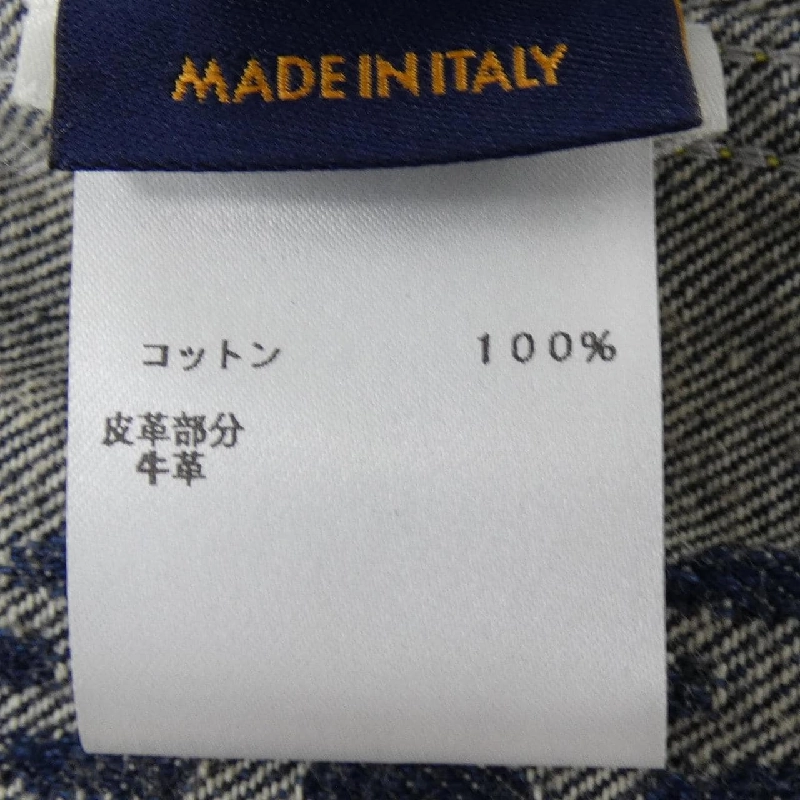 Áo khoác denim LOUIS VUITTON Giant Damier Wave Monogram NIGO HJA10WUZC - Hàng hiệu Chính hãng 892492