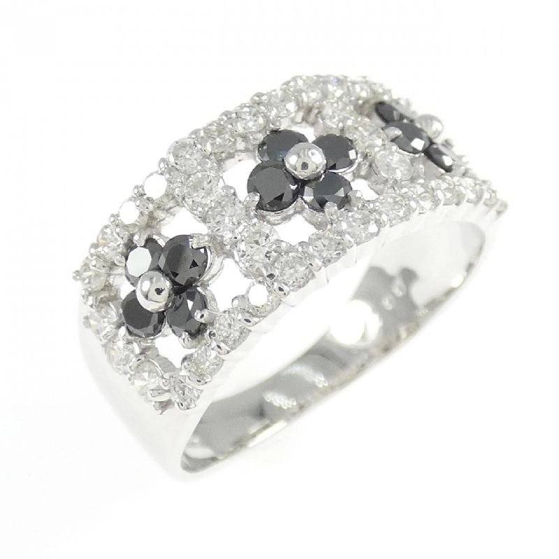 Nhẫn kim cương hoa K18WG 1.00CT - Hàng hiệu Authentic 851461