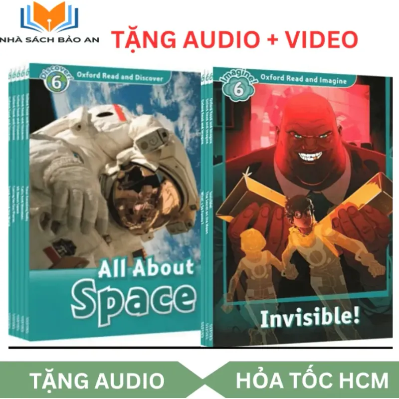 Sách khoa học - Oxford read and discover/imagine level 6, 14 cuốn tặng file nghe 1000804