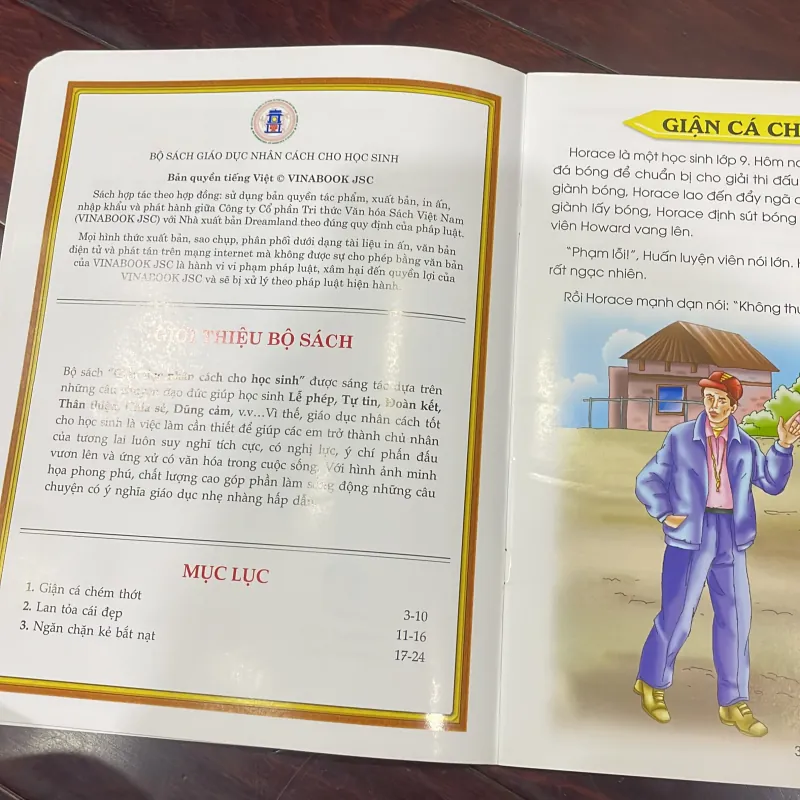 Giáo dục nhân cách cho học sinh : ĐỪNG BẮT NẠT - in cán bóng - trọn bộ có 29 quyển 1026633