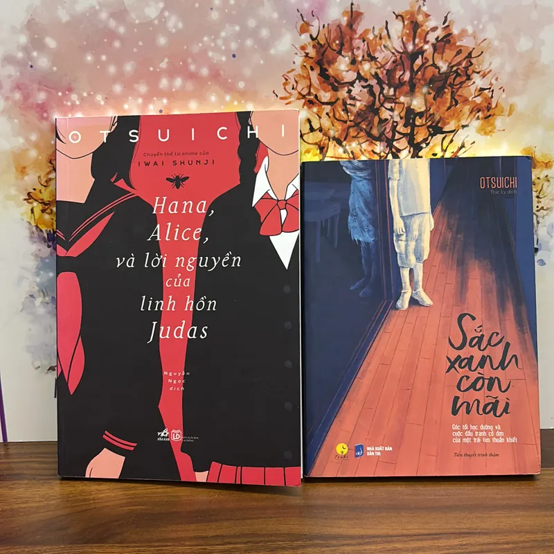 Sắc xanh còn mãi và Hana, Alice - combo 2 quyển sách Otsuichi 606175