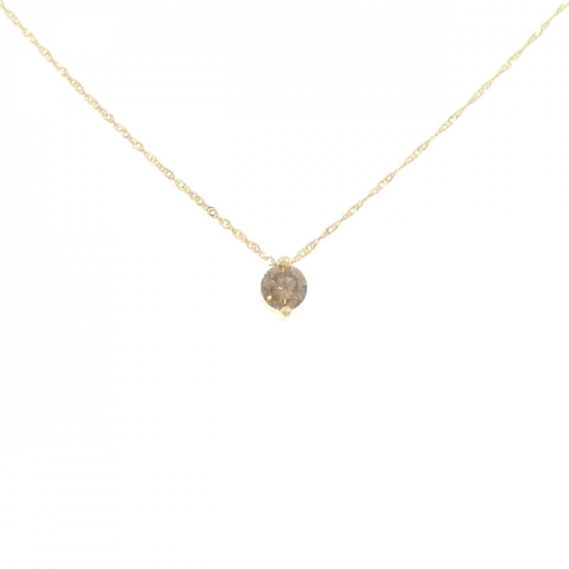 Dây chuyền kim cương K18YG 0.30CT - Hàng hiệu Chính hãng 863623