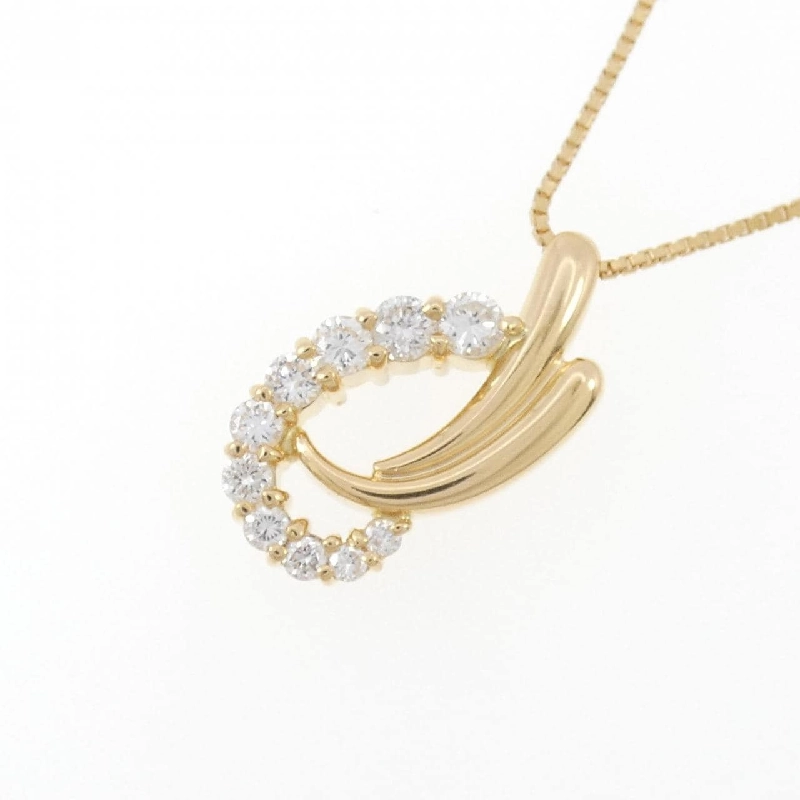 K18YG/750YG Dây chuyền kim cương 0.46CT - Hàng hiệu Chính hãng 868273