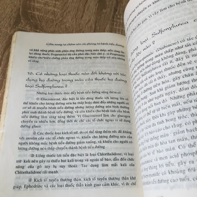 CẨM NANG TỰ CHĂM SÓC VÀ PHÒNG TRỊ BỆNH TIỂU ĐƯỜNG  1017686