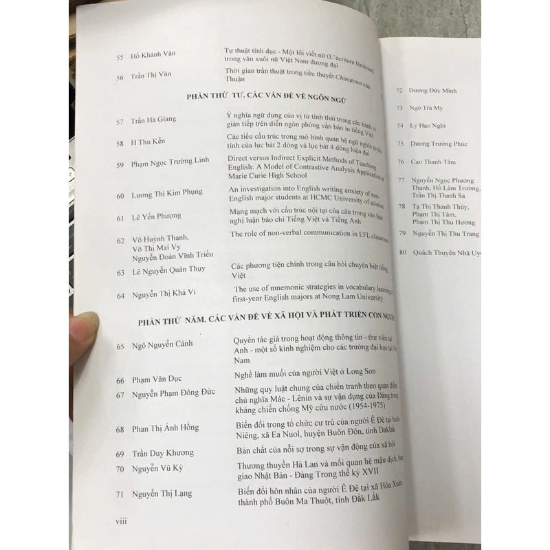MỘT SỐ VẤN ĐỀ KHOA HỌC XÃ HỘI VÀ NHÂN VĂN ( Hội thảo Khoa học Sau đại học năm 2017 ) 479303
