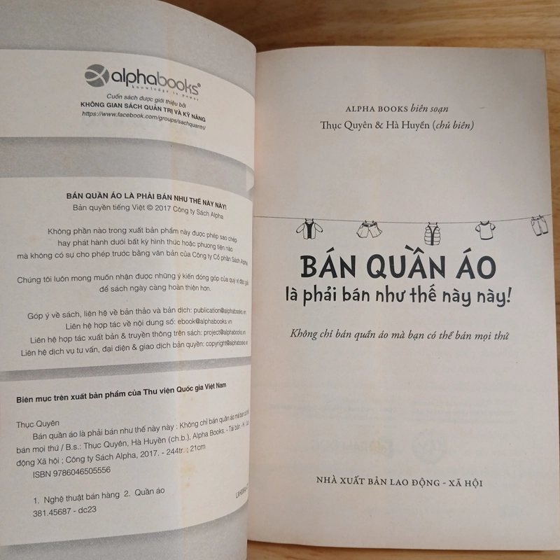 Bán Quần Áo Là Phải Bán Như Thế Này Này - Anpha Books biên soạn 507385