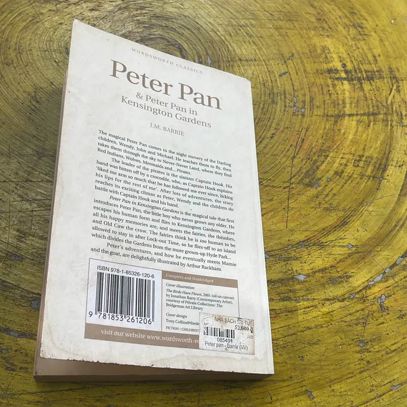 PETER PAN- and PETER PAN IN KENSINGTON GARDENS- J.M.BARRIE 599951
