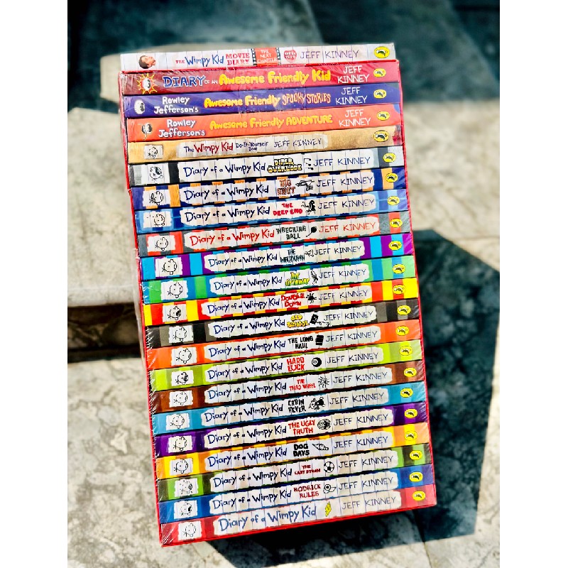 Bộ truyện Diary of a wimpy kid 24 cuốn mới 22728